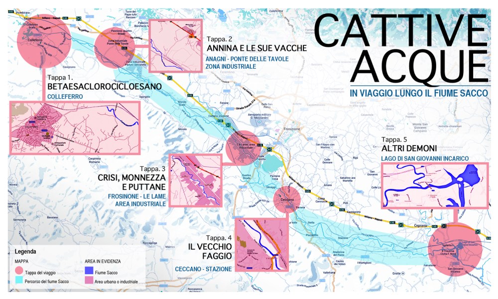 Le tappe del viaggio